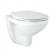 Set vas wc suspendat cu capac normal Grohe Bau Ceramic 39497000 a