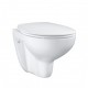 Set vas wc suspendat RIMLESS cu capac soft close GROHE seria BAU CERAMIC 39351000