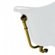 Sifon cu preplin retro pentru cazile Besco, auriu - detaliu