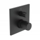 Baterie de dus termostatata, incastrata, negru mat (silk black), Ideal Standard Ceratherm T100 A6956XG