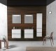 Set mobilier de baie cu lavoar marmura compozit, Oristo Anna 60