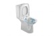 Set vas wc Rimless, cu rezervor alimentare laterala si capac soft close, Gala Aris 4728001+4753501+5170401 - detaliu 2