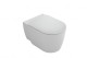 Vas wc suspendat Rimless, alb, cu capac soft close, Gala Coral 0917201+5169601 - detaliu 1