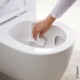 Set vas wc suspendat cu spalare verticala, TurboFlush alb, cu capac soft close alb, Geberit One 500.201.01.1 - detaliu 5