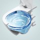 Vas wc suspendat Twist Flush, cu capac soft close, Villeroy & Boch Subway 3.0 4670TS01 - detaliu 6