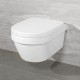 Vas wc suspendat Direct Flush, prindere ascunsa, cu capac soft close, Villeroy & Boch Arhitectura 4694HR01