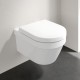 Vas wc suspendat Direct Flush, prindere ascunsa, cu capac soft close, Villeroy & Boch Arhitectura 4694HR01 - amb 2