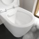 Set vas wc Direct Flush, cu rezervor alimentare laterala, Villeroy & Boch Avento 5644R001+77581101 - detaliu 3