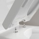 Set vas wc Direct Flush, cu rezervor alimentare laterala, Villeroy & Boch Avento 5644R001+77581101 - detaliu 5