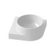Lavoar suspendat rotund ceramica, cu zona de depozitare, Ravak Yard 280 C, XJX01228000 - detaliu 1