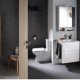 Oglinda pentru mobilier baie, cu dulapior cu 2 usi, Geberit Selnova Square - amb 1