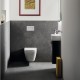 Vas wc suspendat Rimless, Compact, cu capac normal, Ideal Standard i.Life T459201+T473601 - amb 3