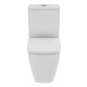Set vas wc Rimless, Compact, cu rezervor alimentare laterala si capac normal, Ideal Standard i.Life S T500001+T499801+T473601 - detaliu 2