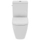 Set vas wc Rimless, Compact, cu rezervor alimentare laterala si capac soft close, Ideal Standard i.Life S T459601+T499801+T473701 - detaliu