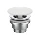 Ventil fix pentru lavoar, cu capac ceramic, alb lucios, Ideal Standard Ipalyss E211401