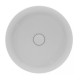 Ventil fix pentru lavoar, cu capac ceramic, alb mat, Ideal Standard Ipalyss E2114V1 - detaliu 3