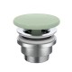 Ventil fix pentru lavoar, cu capac ceramic, salvie (sage), Ideal Standard Ipalyss E2114X9
