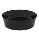 Lavoar pe blat rotund 40 cm, fara preaplin, negru lucios (black gloss), Ideal Standard Ipalyss E1398V2 - detaliu 1