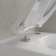 Set vas wc suspendat Direct Flush cu capac soft close slim VILLEROY & BOCH seria SUBWAY 2.0 5614R201 - detaliu 4