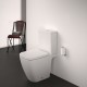 Set vas wc Rimless, Compact, cu rezervor alimentare inferioara, Ideal Standard i.Life S T459601+T473501 - amb 3