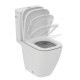 Set vas wc Rimless, Compact, cu rezervor alimentare laterala si capac soft close, Ideal Standard i.Life S T459601+T499801+T473701 - detaliu 2