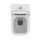 Set vas wc Rimless, Compact, cu rezervor alimentare laterala si capac soft close, Ideal Standard i.Life S T459601+T499801+T473701 - detaliu 4