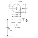 Lavoar pe blat rotund, 45 cm, Villeroy & Boch Architectura 5A254501 - tech