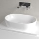 Lavoar pe blat oval, 60 cm, Villeroy & Boch Architectura 5A266001 - amb 3