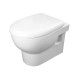 Vas wc suspendat Compact Rimless, cu capac soft close, alb, Deante Avis CDAD6ZPW - detaliu 3