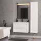 Mobilier de baie, cu lavoar marmura compozit, Oristo Beryl - amb 4
