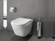 Capac soft close vas wc Compact, din Supralit, cu sistem Easy Remove- Square, Roca The Gap 80173200B