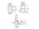 Set vas wc BTW Compact, cu rezervor cu alimentare inferioara, Roca The Gap Rimless 34273700H+341730000 - tech
