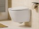 Capac soft close vas wc Compact, din Supralit, alb mat, Roca Ona 801E22621 - amb 2
