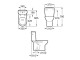 Set vas wc vertical cu rezervor alimentare laterala Roca seria Victoria 342394000+341392000 - tech