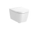 Vas wc suspendat Rimless, Compact, Roca Inspira Round, alb lucios 346528000