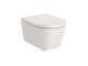 Vas wc suspendat Rimless, Compact, Roca Inspira Round, beige 346528650