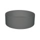 Lavoar baie granit compozit, rotund Ø36 cm, cu montaj pe blat, antracit metalic, Deante Silia CQS_TU4S - detaliu 3