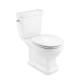 Capac soft close vas wc, din Supralit, alb, Roca Carmen 801B5200B - detaliu 1
