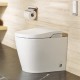 Set vas wc Smart stativ Rimless, cu rezervor pozitionat in vas, cu functie de bideu si capac soft close, Roca Inspira In-Wash, In-tank 803095001 - amb 1