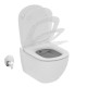 Vas wc suspendat Rimless, cu functie de bideu si fixare ascunsa, alb, Ideal Standard Tesi T558801 - detaliu 5