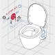 Vas wc suspendat Rimless, cu functie de bideu si fixare ascunsa, alb, Ideal Standard Tesi T558801 - detaliu 6