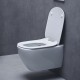 Capac soft close subtire, pentru vas wc, alb, Ideal Standard Tesi  T552201 - amb