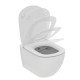 Capac soft close subtire, pentru vas wc, alb, Ideal Standard Tesi T552201 - detaliu 1