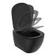 Capac soft close subtire, pentru vas wc, negru, Ideal Standard Tesi  T5522V3 - detaliu 2