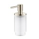 Dispenser sapun lichid, fara suport, bronz lucios (polished nickel),  Grohe Selection 41028BE0 - detaliu 1