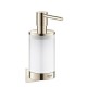 Dispenser sapun lichid, fara suport, bronz lucios (polished nickel),  Grohe Selection 41028BE0 - detaliu 2