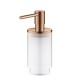 Dispenser sapun lichid, fara suport, cupru lucios (warm sunset),  Grohe Selection 41028DA0 - detaliu 1