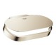 Suport hartie igienica cu aparatoare, fixare ascunsa, bronz lucios (polished nickel), Grohe Selection 41069BE0