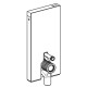 Modul sanitar pentru vas wc stativ, 101 cm, panou frontal din sticla/piatra, Geberit Monolith Plus - tech 