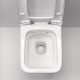 Set vas wc BTW, Rimfree, cu rezervor alimentare laterala sau inferioara, Geberit Icon Square 200920000+229420000 - detaliu 1